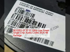 BES3001-SP BT IC Ultra-Low Power Single Chip Audio Codec Пакет BGA-48