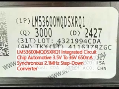 LM53600MQDSXRQ1 Автомобильный преобразователь 3.5V до 36V 650mA Синхронный 2.1MHz Step-Down