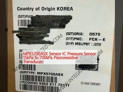 MPX5700ASX Сенсор IC Сенсор давления от 15 кПа до 700 кПа Пиезорезистивный преобразователь