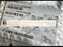 Ethernet IC KSZ9563RNXI 3-портовый гигабитный Ethernet-сдвиг с интерфейсом RGMII/MII/RMII