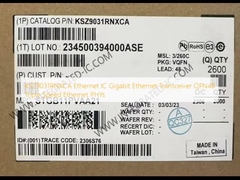 KSZ9031RNXCA Ethernet IC Гигабитный Ethernet Transceiver QFN48 Трехскоростной Ethernet PHY