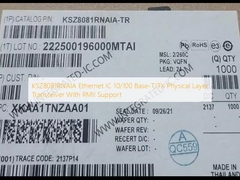 KSZ8081RNAIA Ethernet IC 10/100 Base-T/TX Физический передатчик с поддержкой RMII