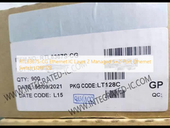 RTL8367S-CG Ethernet IC Layer 2 Управляемый 5+2-портный Ethernet Switch LQFP128