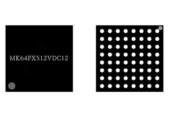 трицатидвухразрядное ядр руки M4 Одно-ядра MK64FX512VDC12 основало K64-120 MHz микроконтроллер 256 KB