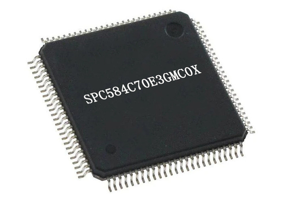Микроконтроллер IC архитектуры 180MHz силы 100-TQFP SPC584C70E3GMC0X MCU трицатидвухразрядный