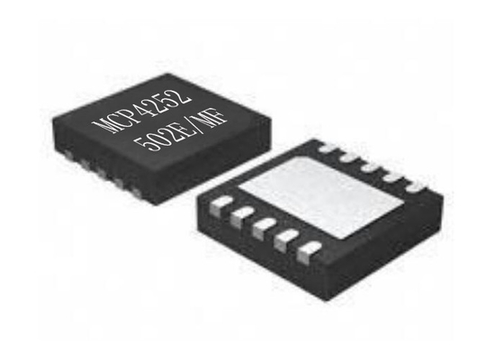 БАК IC DFN10 SPI цифров испаряющей памяти обломока MCP4252-502E/MF интегральной схемаы