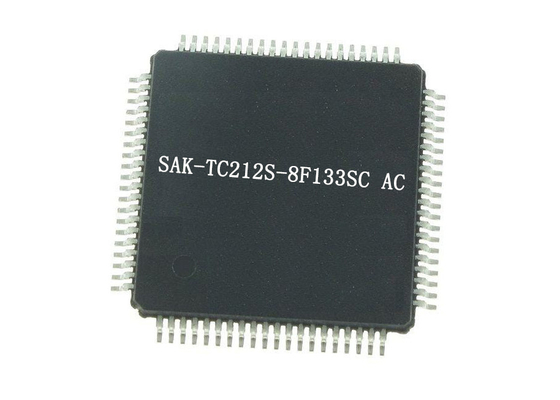 Микроконтроллеры IC TQFP-80 AC 133MHz 3.3V обломока SAK-TC212S-8F133SC интегральной схемаы