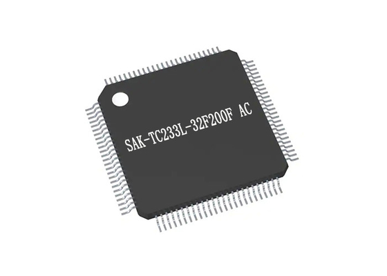 Пакет микроконтроллеров TQFP-100 AC обломока SAK-TC233L-32F200F интегральной схемаы