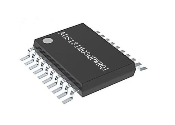 Аналог перепада ADS131M03QPWRQ1 24 сигмы сдержанный к обломокам автомобиля цифрового преобразователя TSSOP20