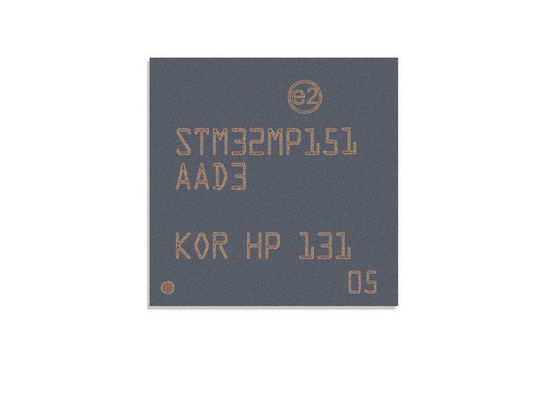 1 микропроцессоры IC пакета STM32MP151AAD3 ядра трицатидвухразрядные 209MHz 257-TFBGA
