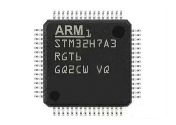 высокая эффективность микроконтроллера MCU 64LQFP MCUs STM32H7A3RGT6 коркы руки 32Bit
