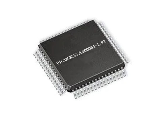Держатель IC 64-TQFP микроконтроллера PIC32CM2532LS00064-I/PT 512-KB внезапный поверхностный