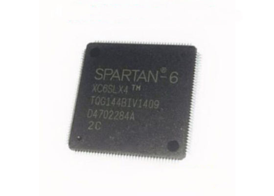 Полевые программируемые шлюзы XC6SLX4-2TQG144C 144LQFP Spartan 6 LX FPGA чипы