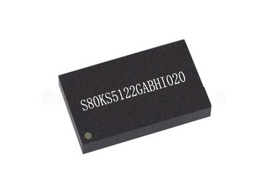 обломок интегральной схемаы IC S80KS5122GABHI020 FBGA24 памяти 200MHz псевдо SRAM