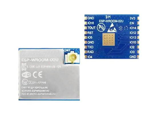 Модуль связи модуля ESP-WROOM-02U-N4 18-SMD приемопередатчика WiFi беспроводной
