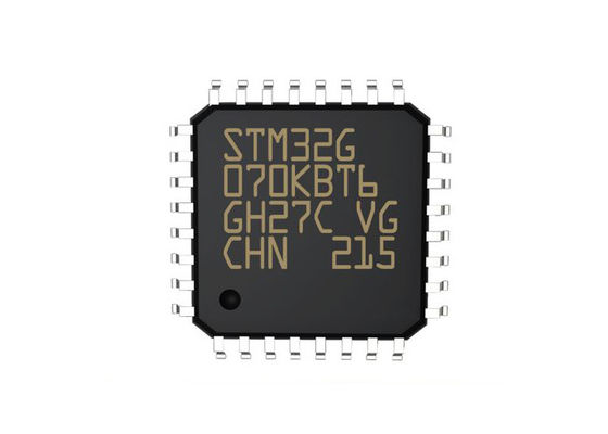 STM32G070KBT6 трицатидвухразрядные микроконтроллеры IC 32-LQFP Одно-ядра 64MHz 64KB