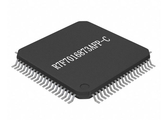 Микроконтроллер IC Одно-ядра 120MHz 1MB R7F7016873AFP-C автомобильный трицатидвухразрядный