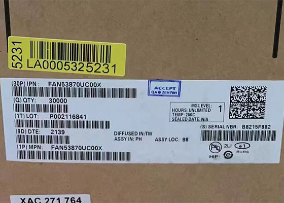 Чип FAN53870UC00X 20-XFBGA для управления питанием с низким Iq