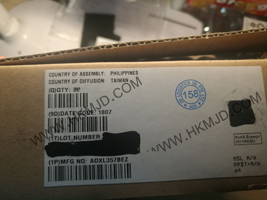 Сенсорный IC ADXL357BEZ Низкая мощность 3-осевые MEMS акселерометры 14-CLCC
