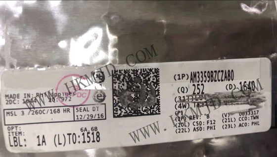 Микроконтроллер MCU AM3359BZCZA80 MPU SITARA 800MHZ 324NFBGA