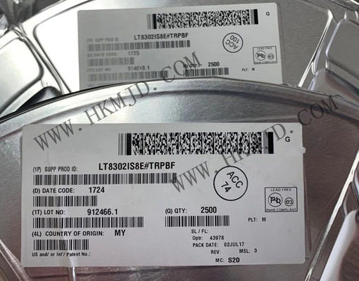 Комплексная микросхема LT8302IS8E 65V 8A Синхронный преобразователь 8-SOIC