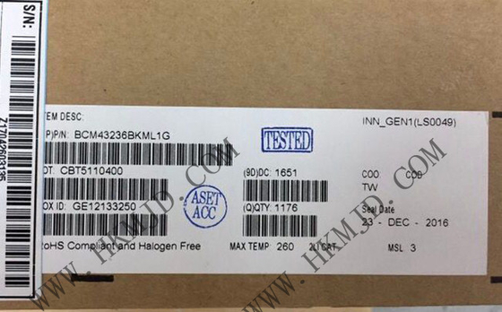 Модуль беспроводной связи BCM43236BKML1G Двухдиапазонный одночипный RF SoC