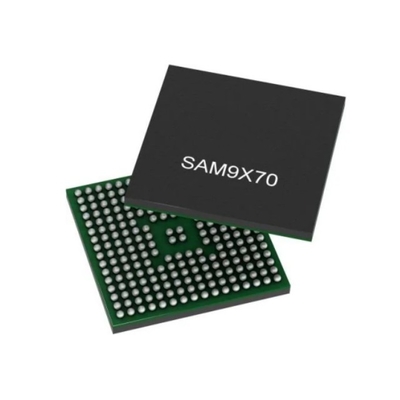 Чип интегральной схемы SAM9X70-I/4PB 1 ядро 32-битный 800 МГц микропроцессор IC