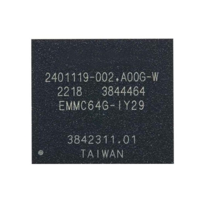 Чип памяти IC EMMC64G-IY29-5B111 512Gbit Неволатильный Flash NAND Memory IC