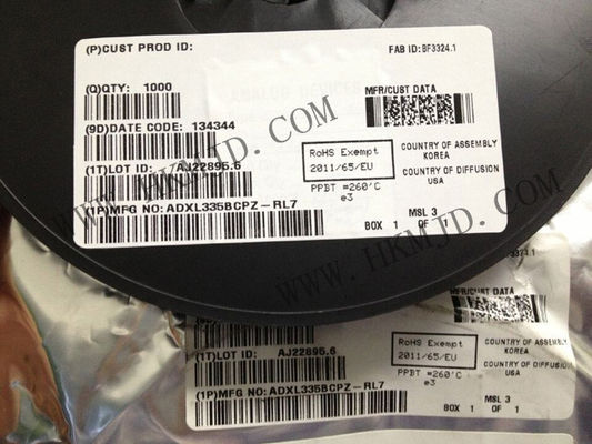 Датчик IC ADXL335BCPZ Датчик движения LQFN16 Низкая мощность 3-осевой акселерометр