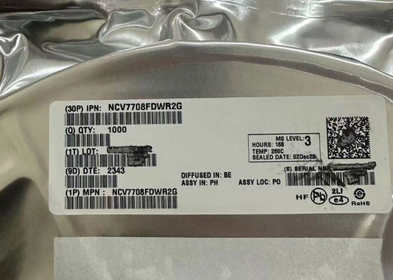Чип интегральной схемы NCV7708FDWR2G 500mA Двойной шестеренковый драйвер 28-SOIC