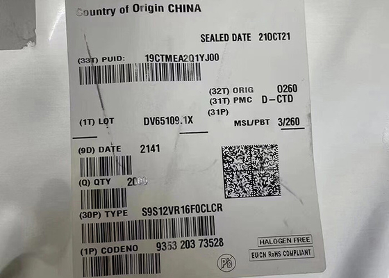 Микроконтроллер MCU S9S12VR16F0CLCR 25MHz S12VR Смешанный микроконтроллер 32-LQFP