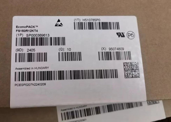 Автомобильные модули IGBT FS150R12KT4 1,2 кВ 150A 6-пакетные IGBT кремниевые модули