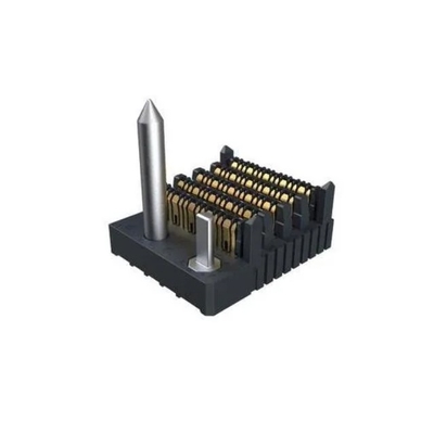 Соединители 10121067-11JLF 92Ohm ExaMAX высокоскоростной подключатель на заднем плане