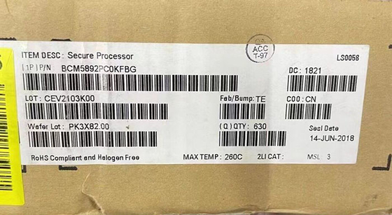 BCM5892PC0KFBG Микроконтроллер MCU высокоинтегрированные сетевые микропроцессоры