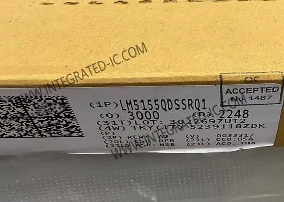 Комплексный микросхема LM5155QDSSRQ1 Несинхронный контроллер усиления 2.2MHz