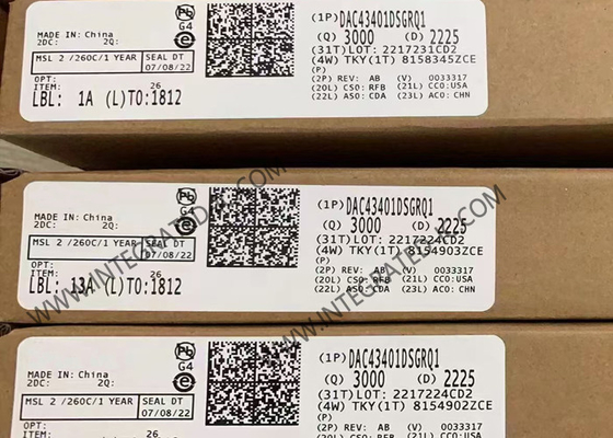 Компьютерный микросхема DAC43401DSGRQ1 8-битный автомобильный умный DAC 8-WSON