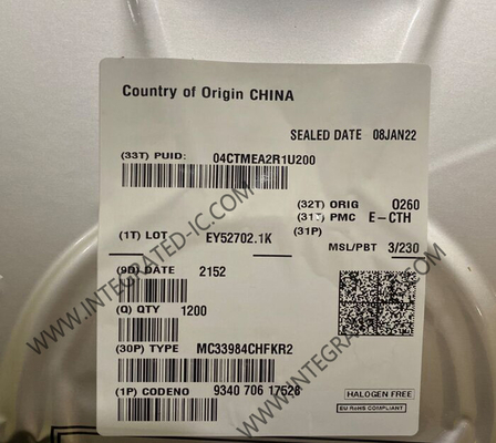 MC33984CHFKR2 Комплексные микросхемы Чипные драйверы IC