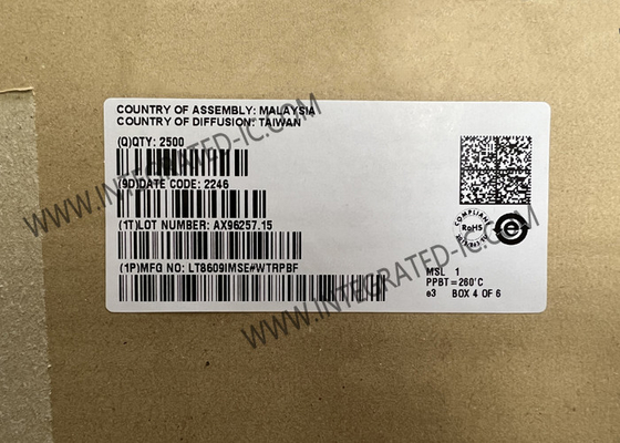 LT8609IMSE#WTRPBF Чип интегральной схемы DC DC коммутаторы 10-TFSOP