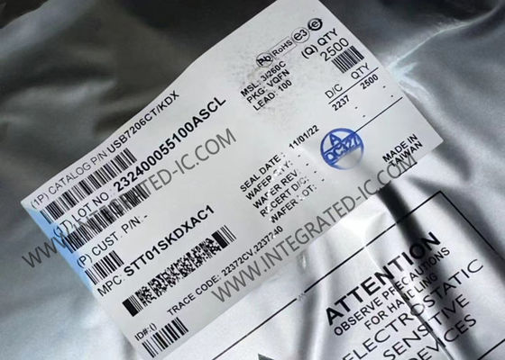 Чип интегральной схемы USB7206CT/KDX USB 3.1 Gen 2 Hub контроллеры VQFN-100