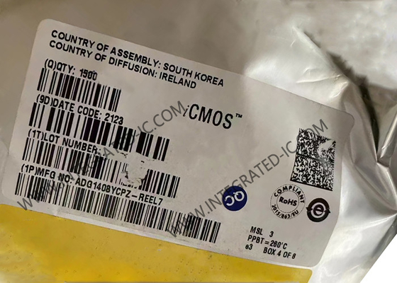 ADG1408YCPZ интегральный микросхема чип 4Ω 8 - канал iCMOS мультиплексер LFCSP-16