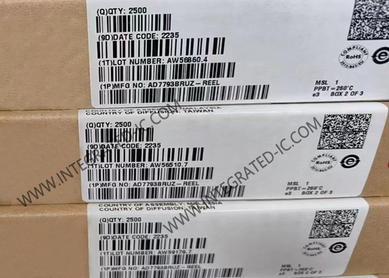 CHIP AD7793BRUZ 3-канальный низкий уровень шума 24-битный Sigma Delta ADC