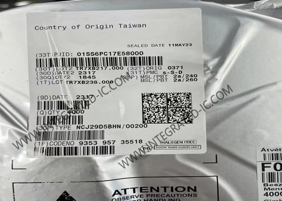 Модуль беспроводной связи NCJ29D5BHN/00200Y Автомобильный ультраширокополосный ИК HVQFN-40