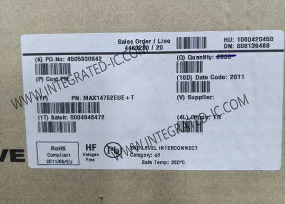 MAX14752EUE Чип интегральной схемы 72V 8-канальные аналоговые мультиплексеры TSSOP-16
