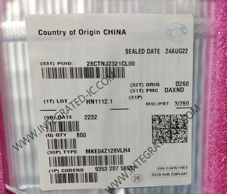 MKE04Z128VLH4 Микроконтроллер MCU 48MHz Kinetis KE04 Mainstream ARM Cortex-M0 MCU LQFP-64