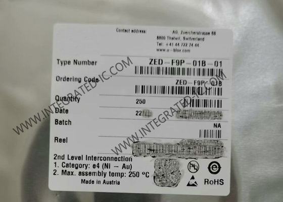 ZED-F9P-01B-01 Модуль беспроводной связи F9 Модуль высокоточного ГНСС LGA-54