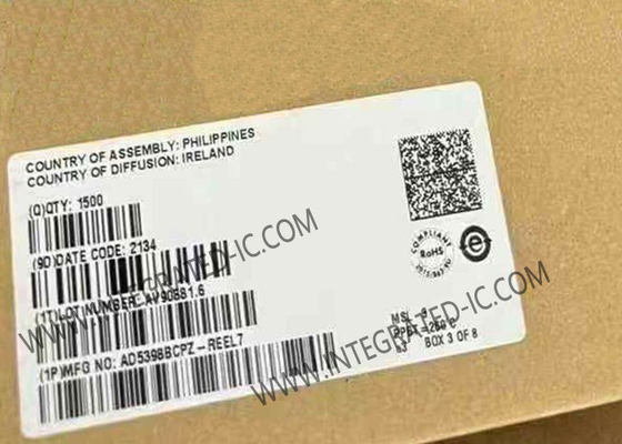 AD5398BCPZ Integrated Circuit Chip 10-битный DAC LFCSP-8 Цифровой к аналоговому преобразователю