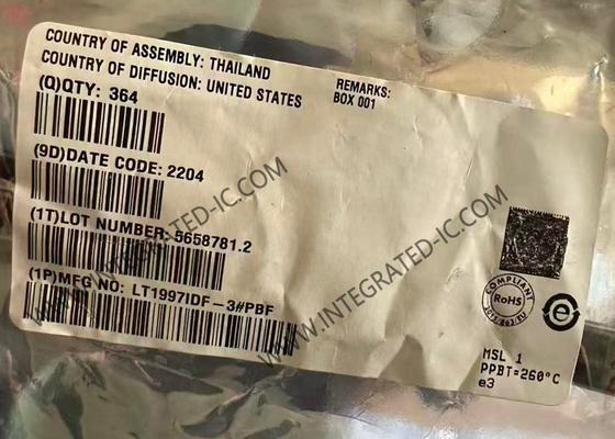 LT1997IDF-3 Чипы интегральных схем Операционные усилители DFN-14 Точные усилители