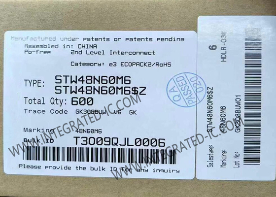 STW48N60M6 интегральный микросхема чип N-канал 600V 39A Мощность MOSFET транзисторы