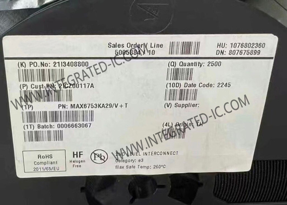 MAX6753KA29 Комплексные микросхемы микросхемы с регулируемым конденсатором временным отсрочкой