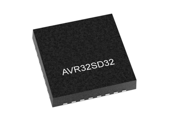 Микроконтроллер AVR32SD32T-E/QZB MCU Встроенный MCU VQFN32 8-разрядный AVR SD Микроконтроллеры